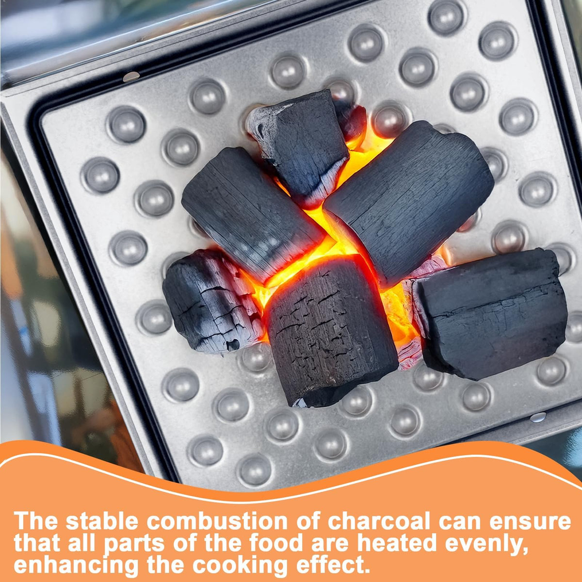 PETKAO ash pan for Aussie grills promotes reliable ash management outdoors