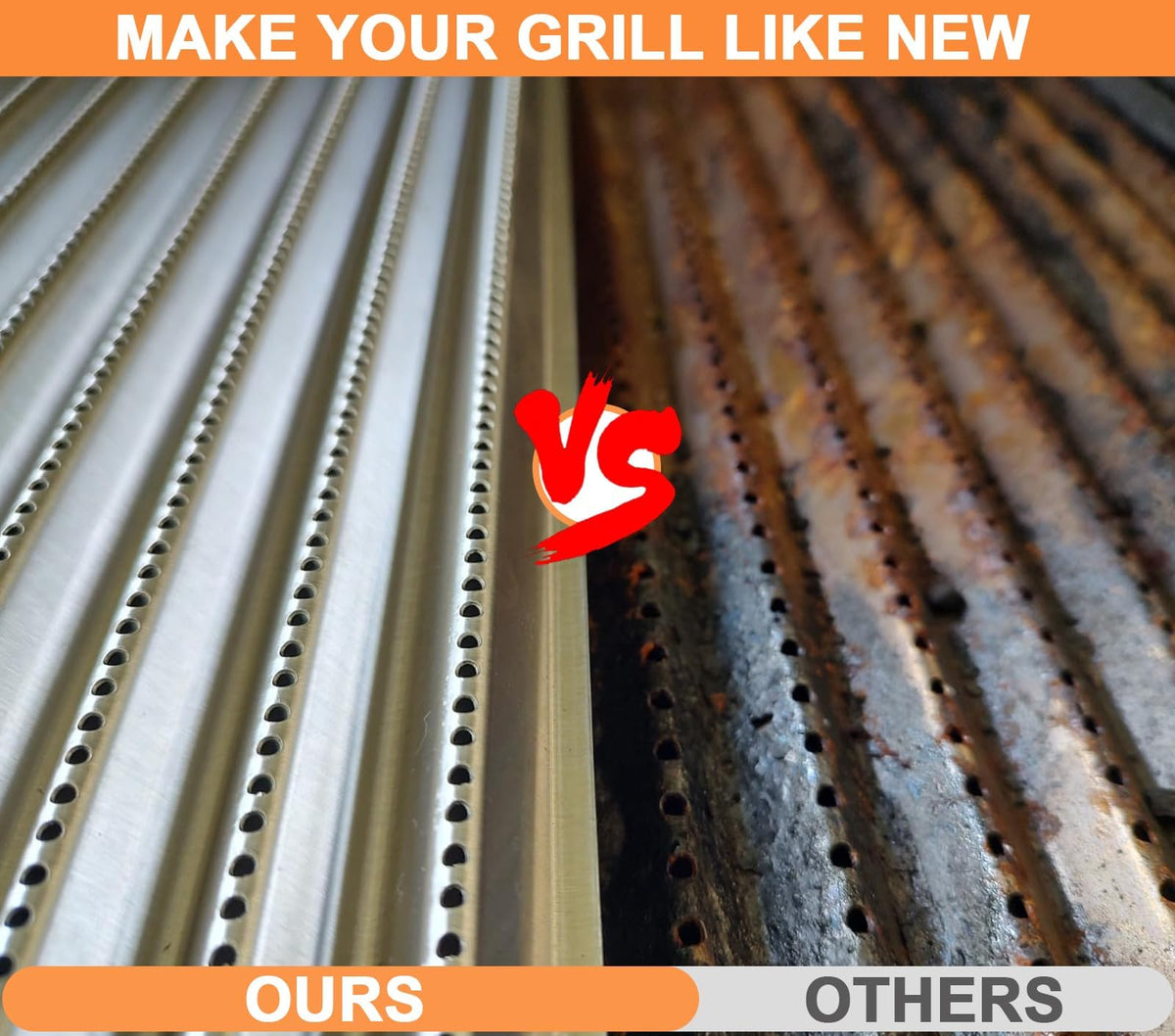 PETKAO Charbroil emitter grates compatible with 2015+ Tru-Infrared series.
