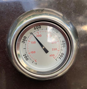PETKAO easy-install thermometer for secure Weber lid compatibility