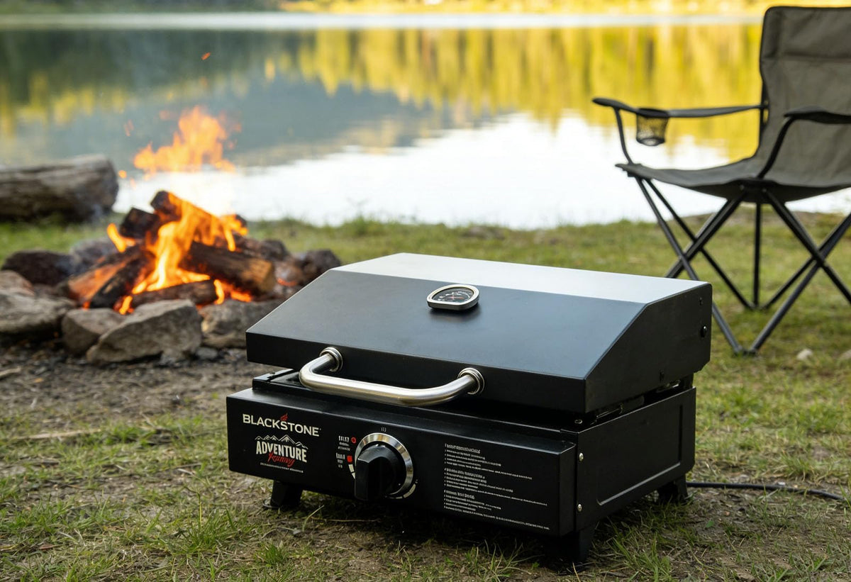 PETKAO lid with heat retention supports efficient cooking on a 17 inch griddle
