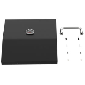 PETKAO griddle lid in a summer cookout setup improving grill performance