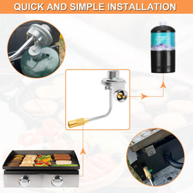 Petkao outlet pressure 11 in W.C. design supports steady gas flow