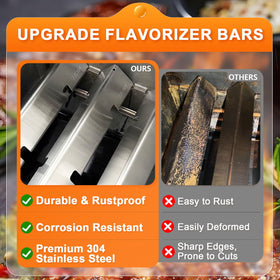 PETKAO flavorizer bars are dishwasher-safe for simple maintenance.
