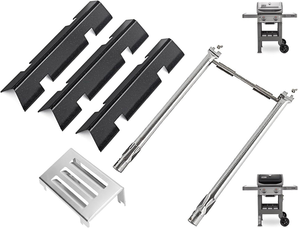 PETKAO Weber Spirit II flavorizer bars for even heat and clear flame observation