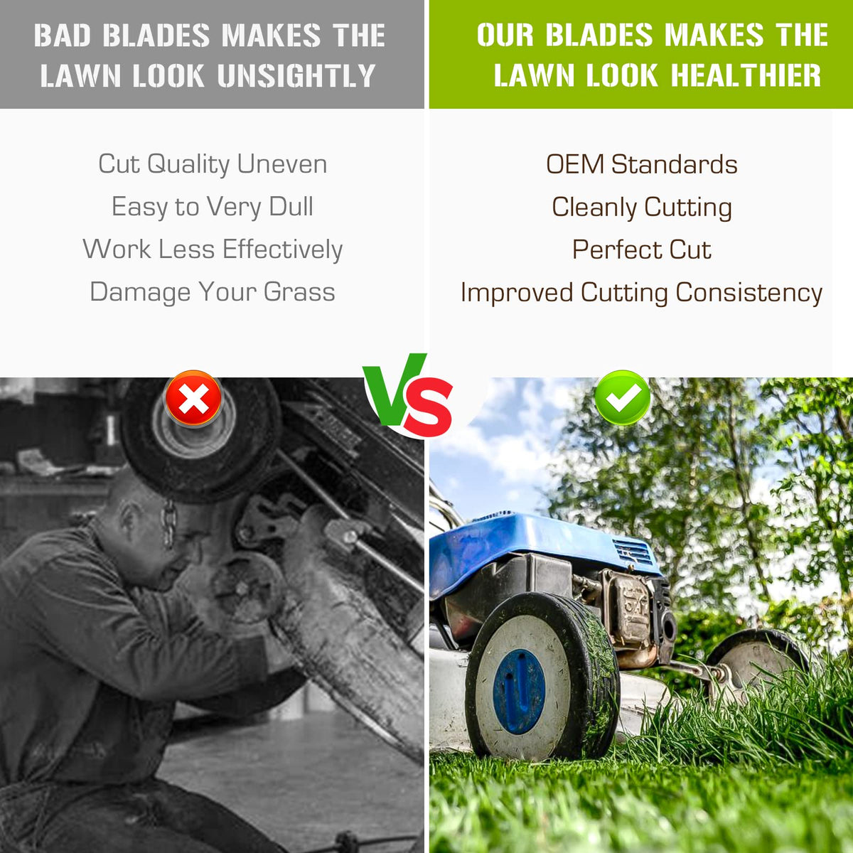 PetMigo 19-inch blade length supports efficient mowing.
