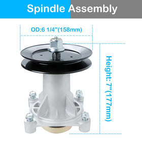 PetMigo 192870 spindle detail for durable deck performance