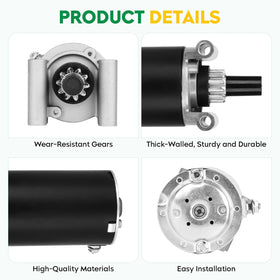 PetMigo 410-21069 12V CCW rotation ensures reliable crank engagement