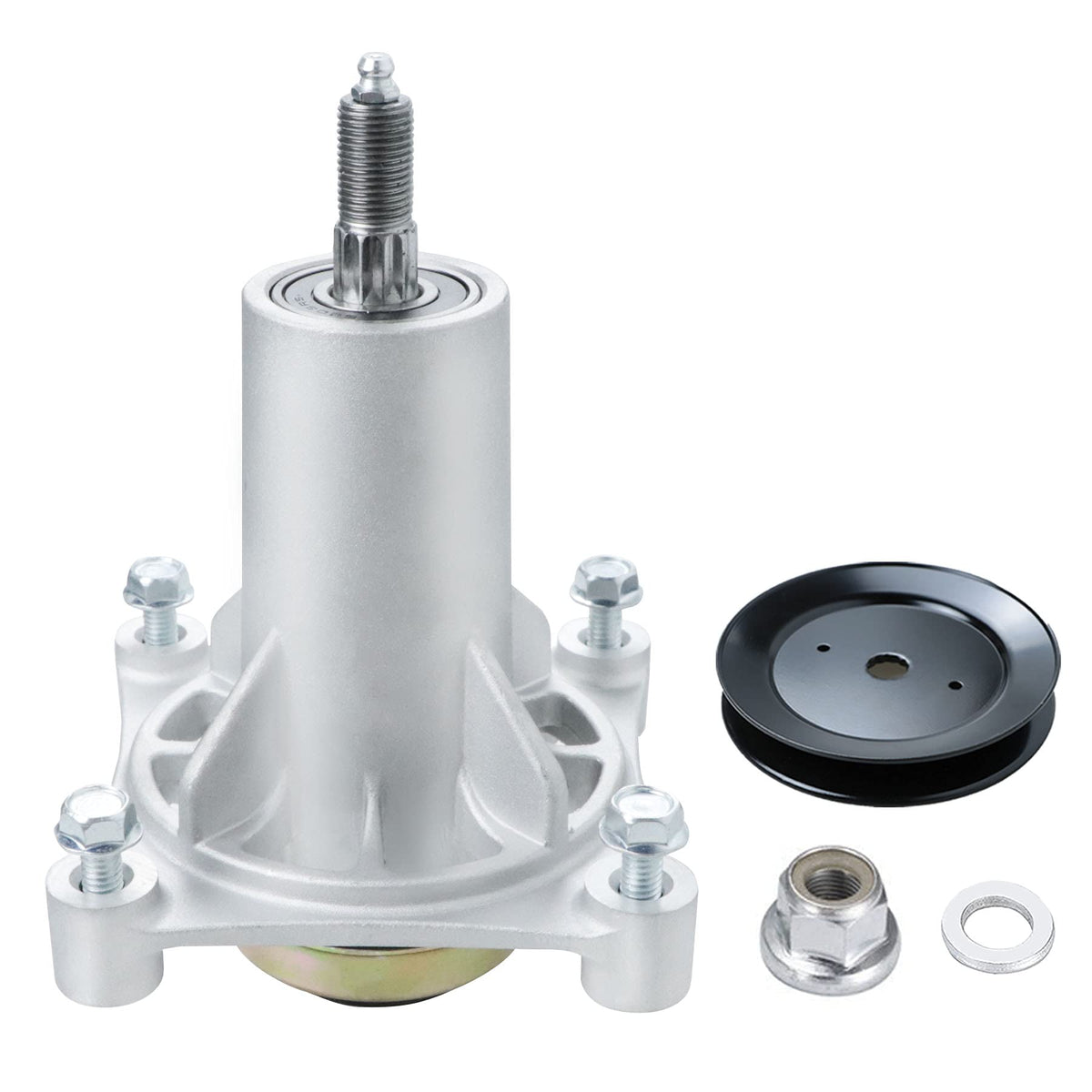 PetMigo deck spindle assembly ready for quick installation