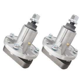 PetMigo deck spindle set front view for easy installation on compatible mower decks.