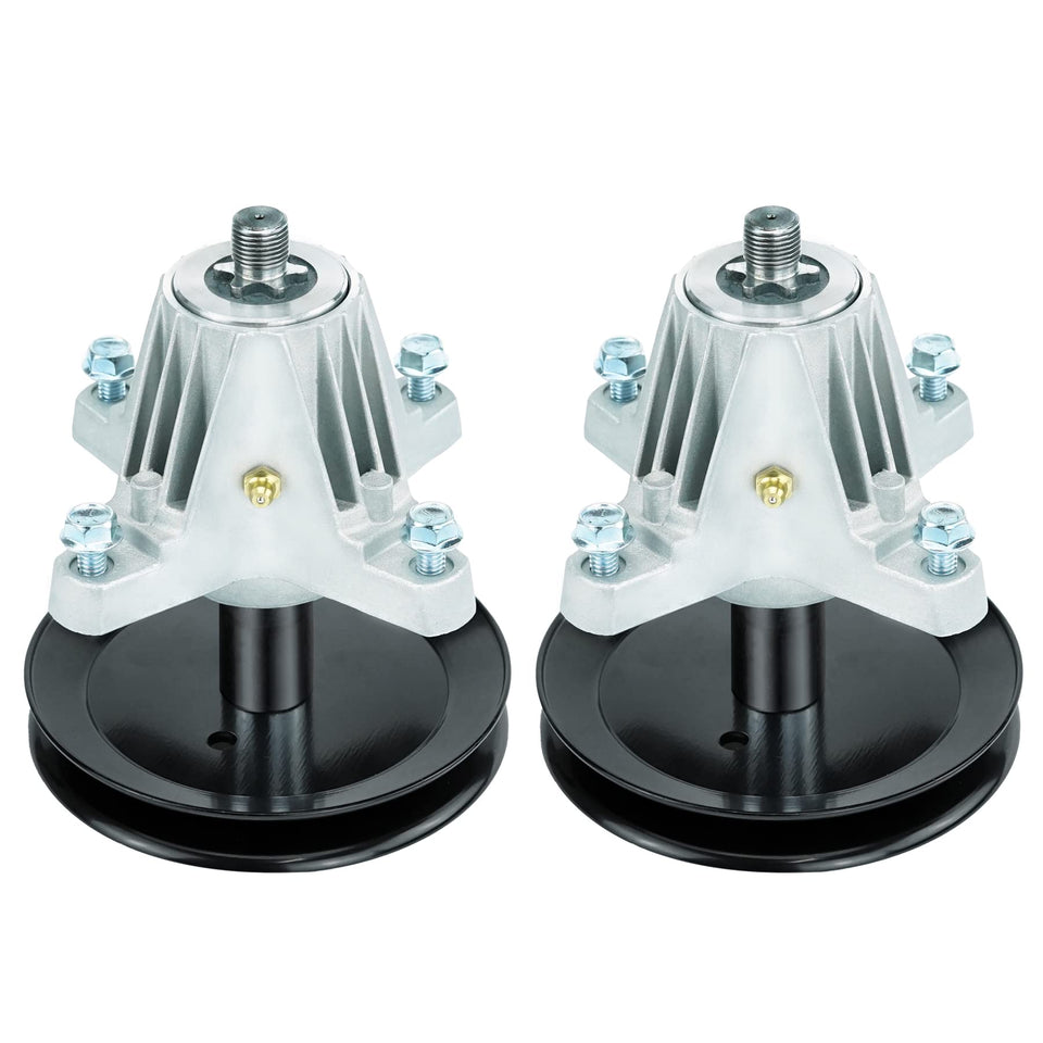 PetMigo spindle-assembly 2-pack for 42-inch mowers, quick replacement.