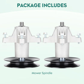 PetMigo spindle dimensions label with height and pulley diameter specifications