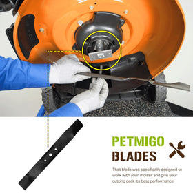 PetMigo blade helps tackle thick grass and weeds with ease