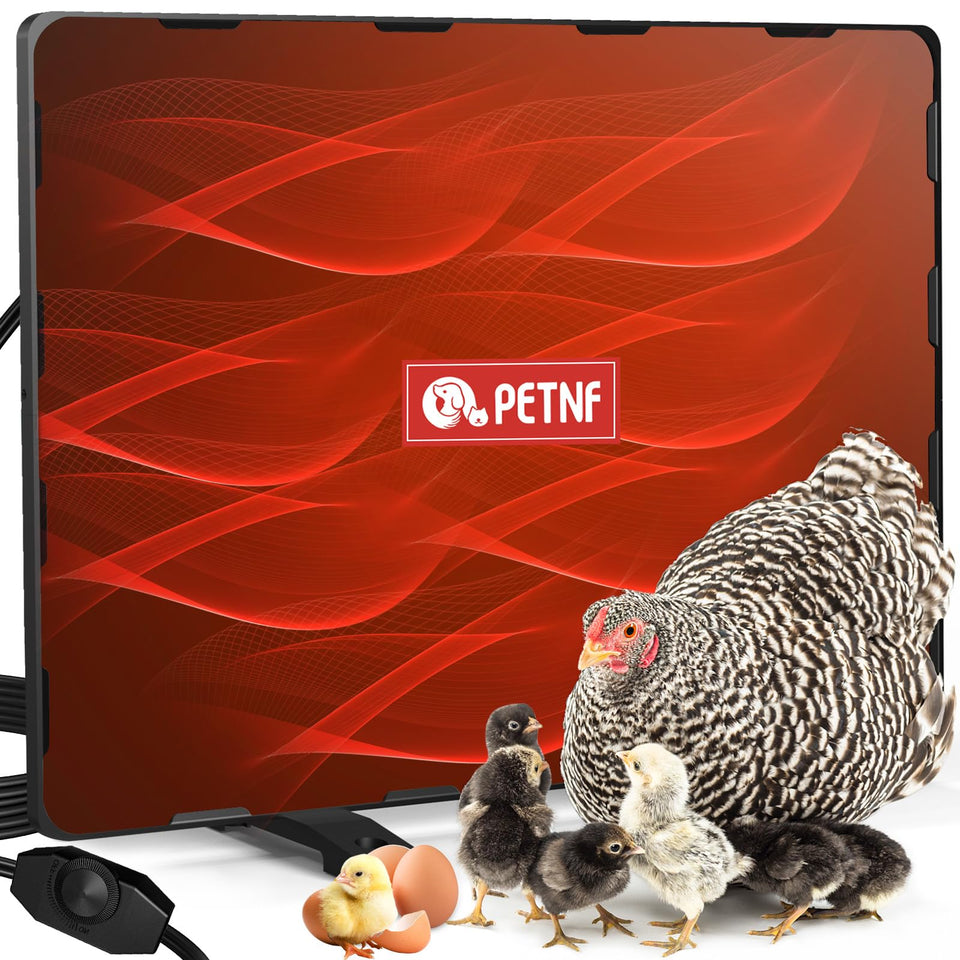 PETNF Chicken Coop Heater wall-mount setup for easy installation and steady warmth.