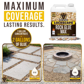 Petra Max gravel binder delivers a clear, dry finish after cure