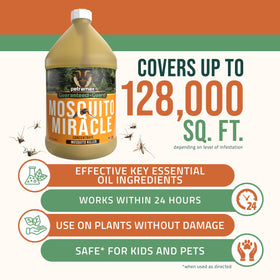 Residue-free formula supports pet- and kid-friendly outdoor time.