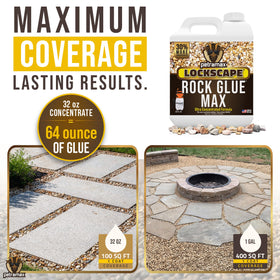 Petra Max Glue blue tint helps accurate spraying during application.