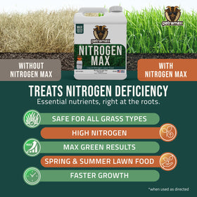 PetraPetramax grass-type compatibility indicates universal use on warm and cold grasses