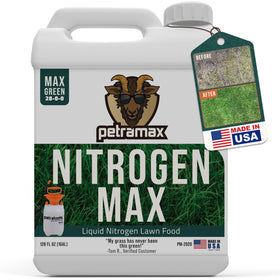 PetraPetramax lawn green spray provides even coverage for a lush, vibrant turf