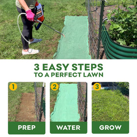 PETRAMAX ReadyRoll resists seed washout on slopes.