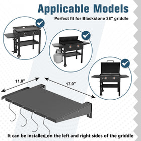 Petrirufun rust-resistant iron construction offers durable support for heavy griddles.
