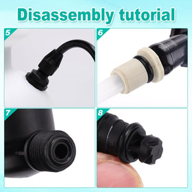 PEUTIER durable rubber material ensures long-lasting sprayer parts