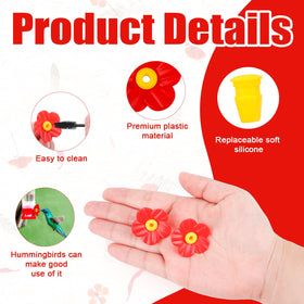 PEUTIER durable plastic petals with silicone core for outdoor use