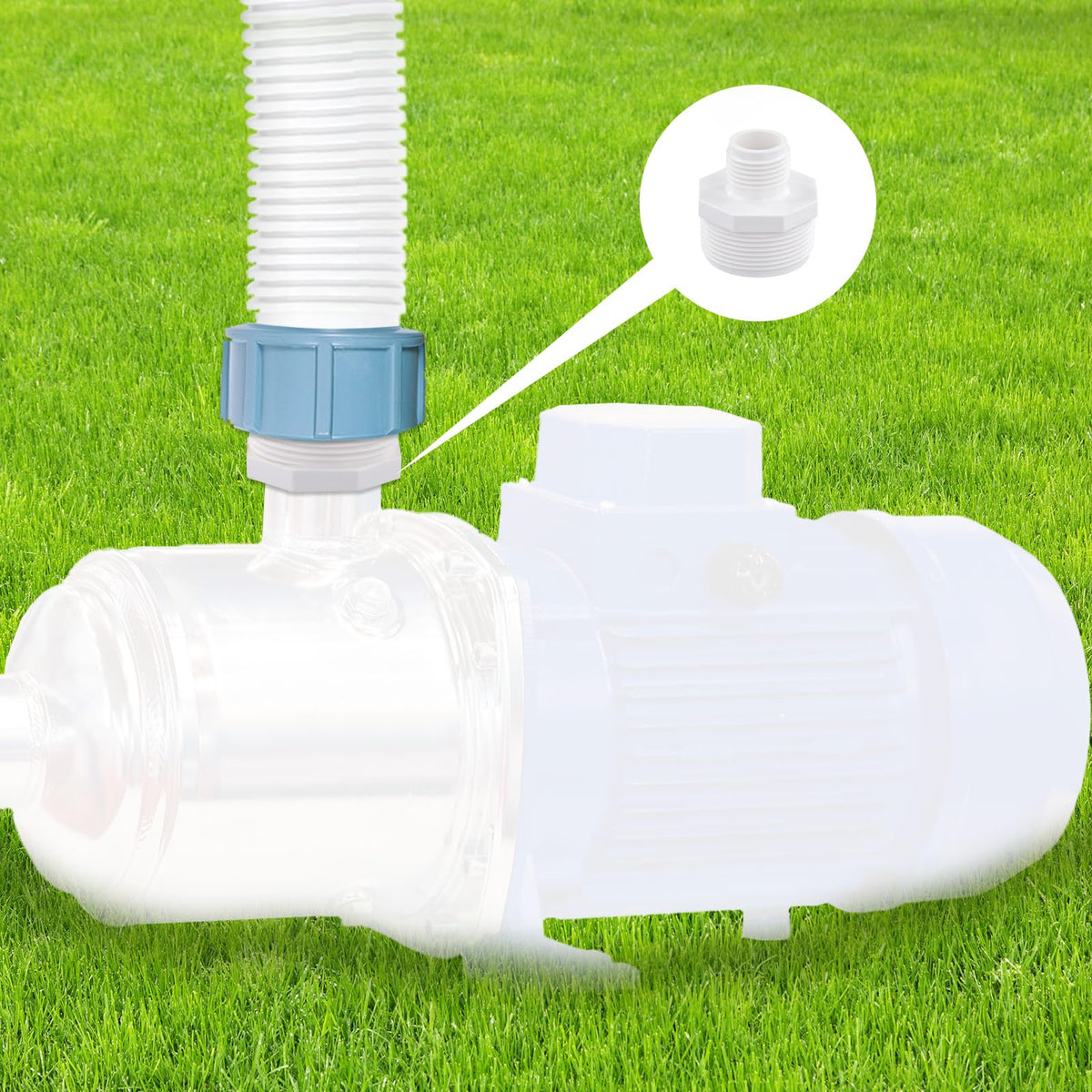 PEUTIER compact packaging includes 2 adapters for quick tasks.