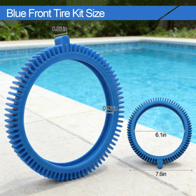 PWEOW complete four-piece tire kit for full pool cleaner refresh.