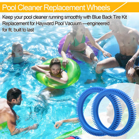 PWEOW improves grip on wet pool surfaces during cleaning.