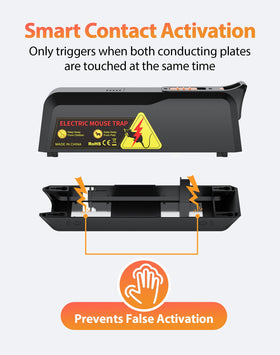 PEXPEL 1800V zapper delivers fast capture while avoiding mess.