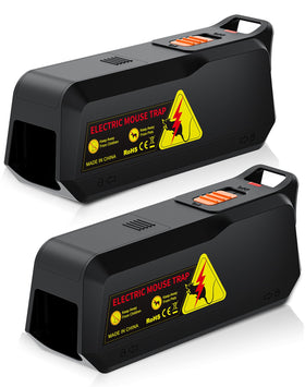 PEXPEL electric mouse trap in a compact design for tight spaces.