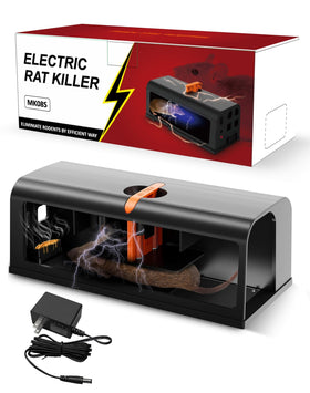 PEXPEL electric rat trap indoor front view for quick setup.