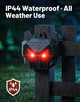 PEXPEL waterproof predator lights resist rain and snow for long-term outdoor use