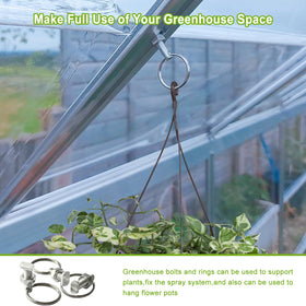 Pextian aluminium cropped-head bolts resist rust for long-lasting fixtures