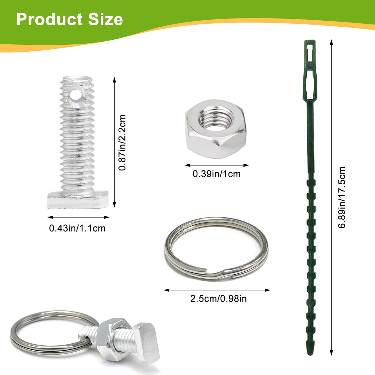 Pextian hanging pots setup uses rings to free ceiling space