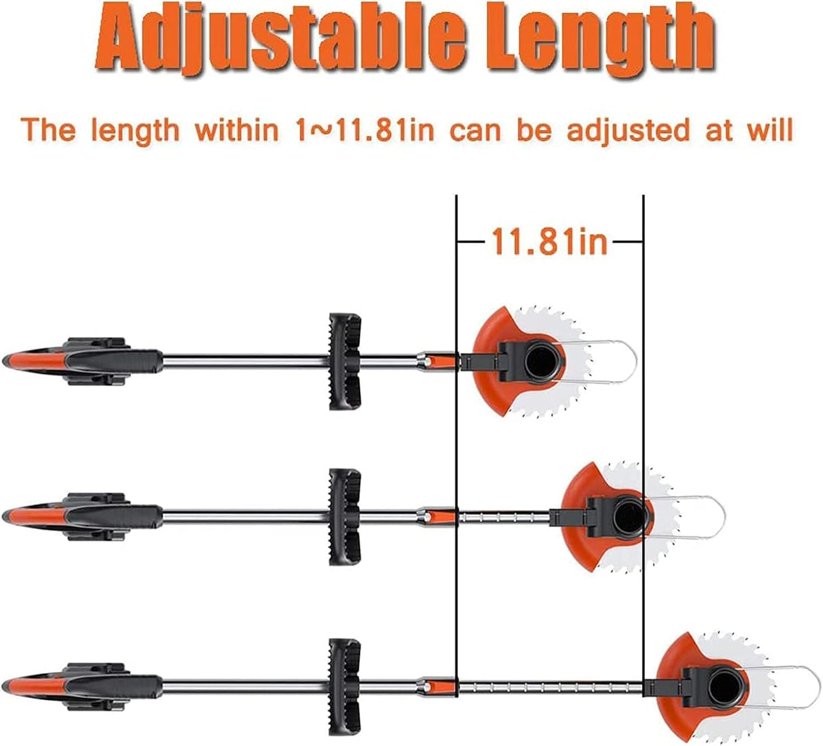 PFYELYI all-in-one blade set enabling versatile trimming tasks.