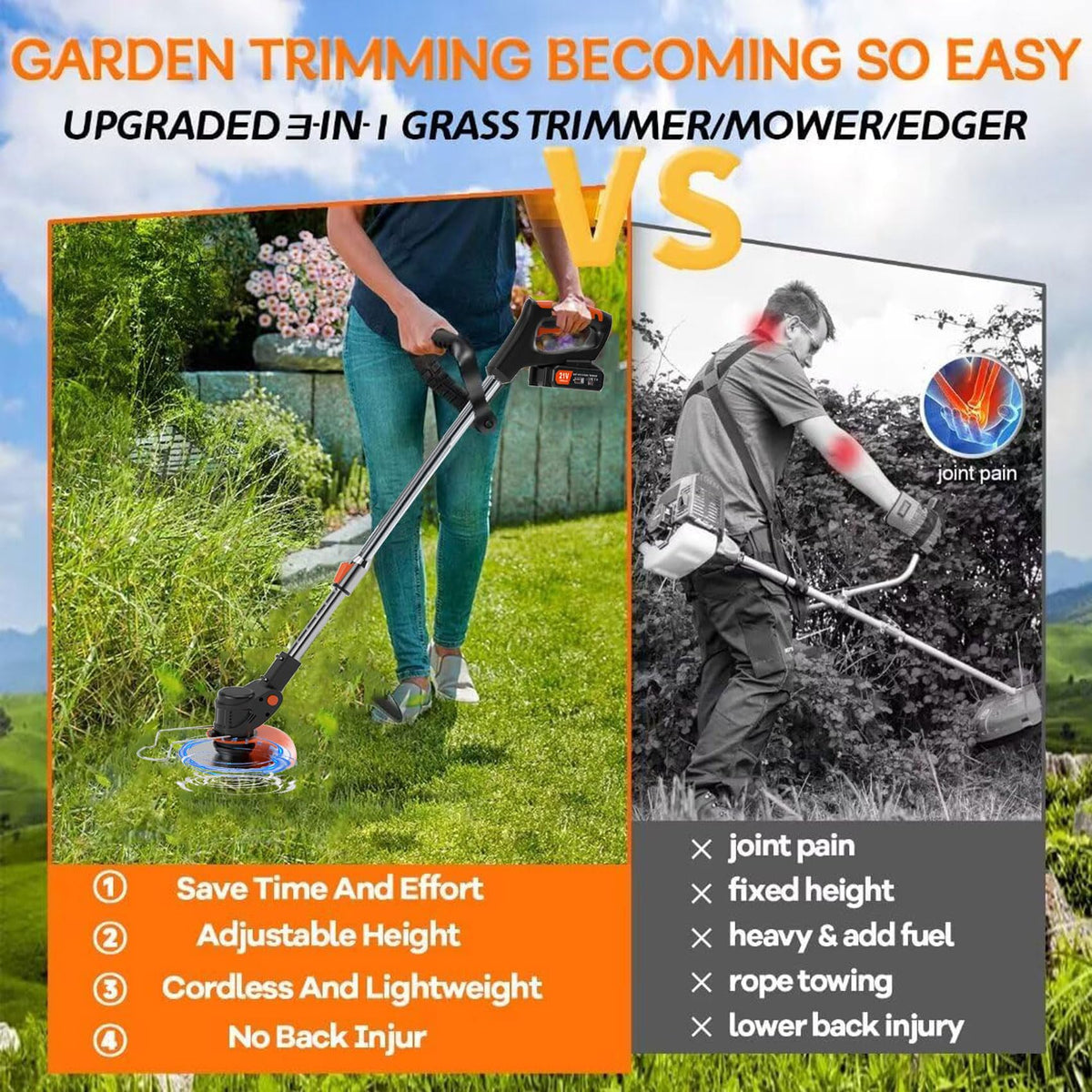 PFYELYI easy assembly and low maintenance for hassle-free yard care.