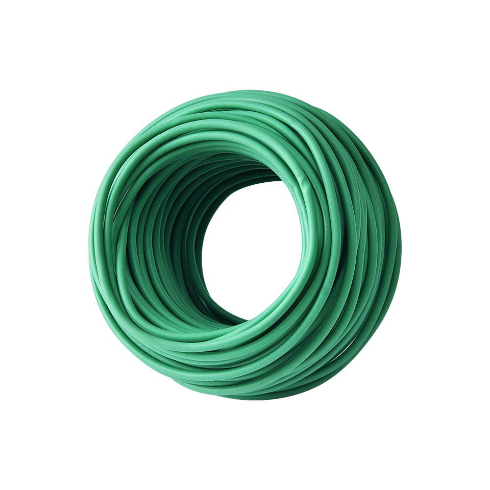 PGarden-EZ green soft twist tie supports tomato plants with flexible, durable ties.