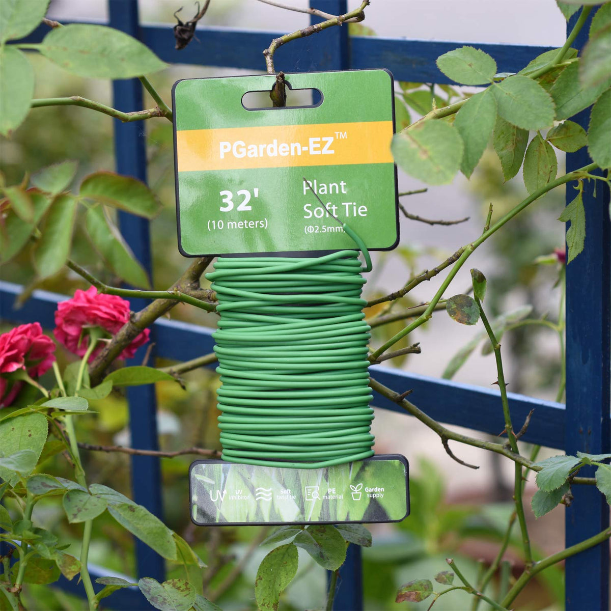 PGarden-EZ Plant Ties easy to cut and reuse after weather exposure.