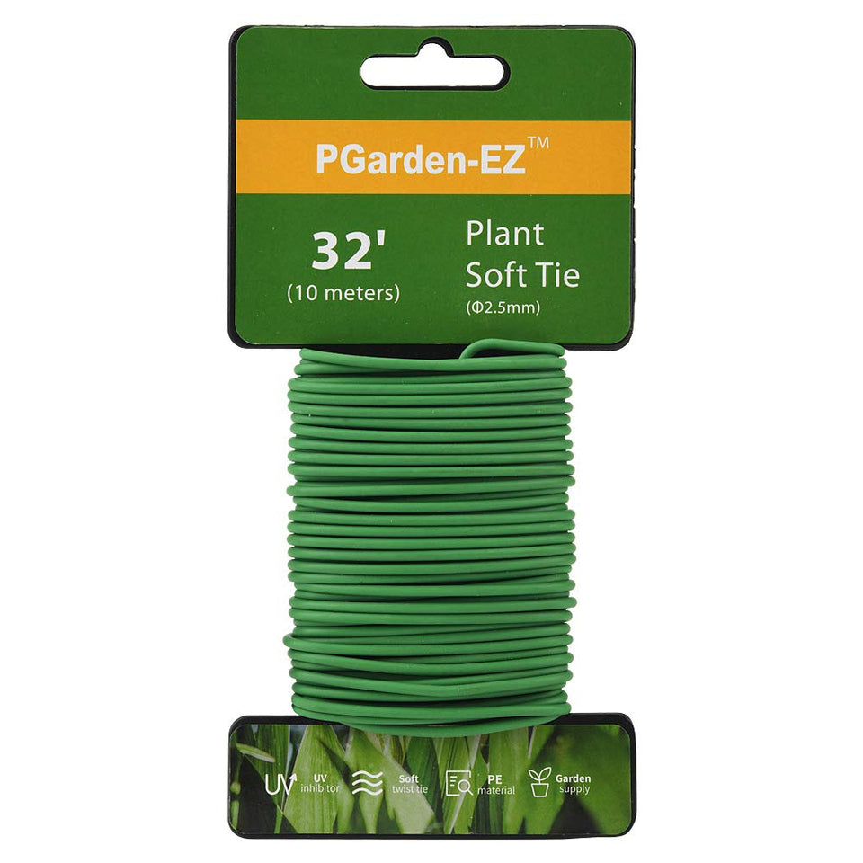 PGarden-EZ Plant Ties close-up of soft outer shell protecting stems.
