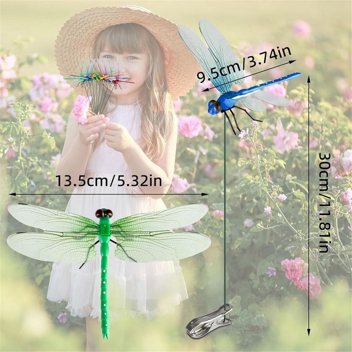 PGAXM Dragonfly Clip makes a thoughtful gift for garden lovers.