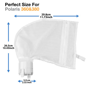 PGFUN bag two-sided opening simplifies cleaning and maintenance