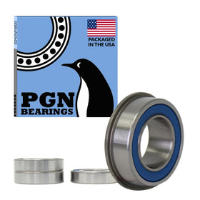 PGN Bearings 4-pack flanged bearing in packaging for mower upgrades