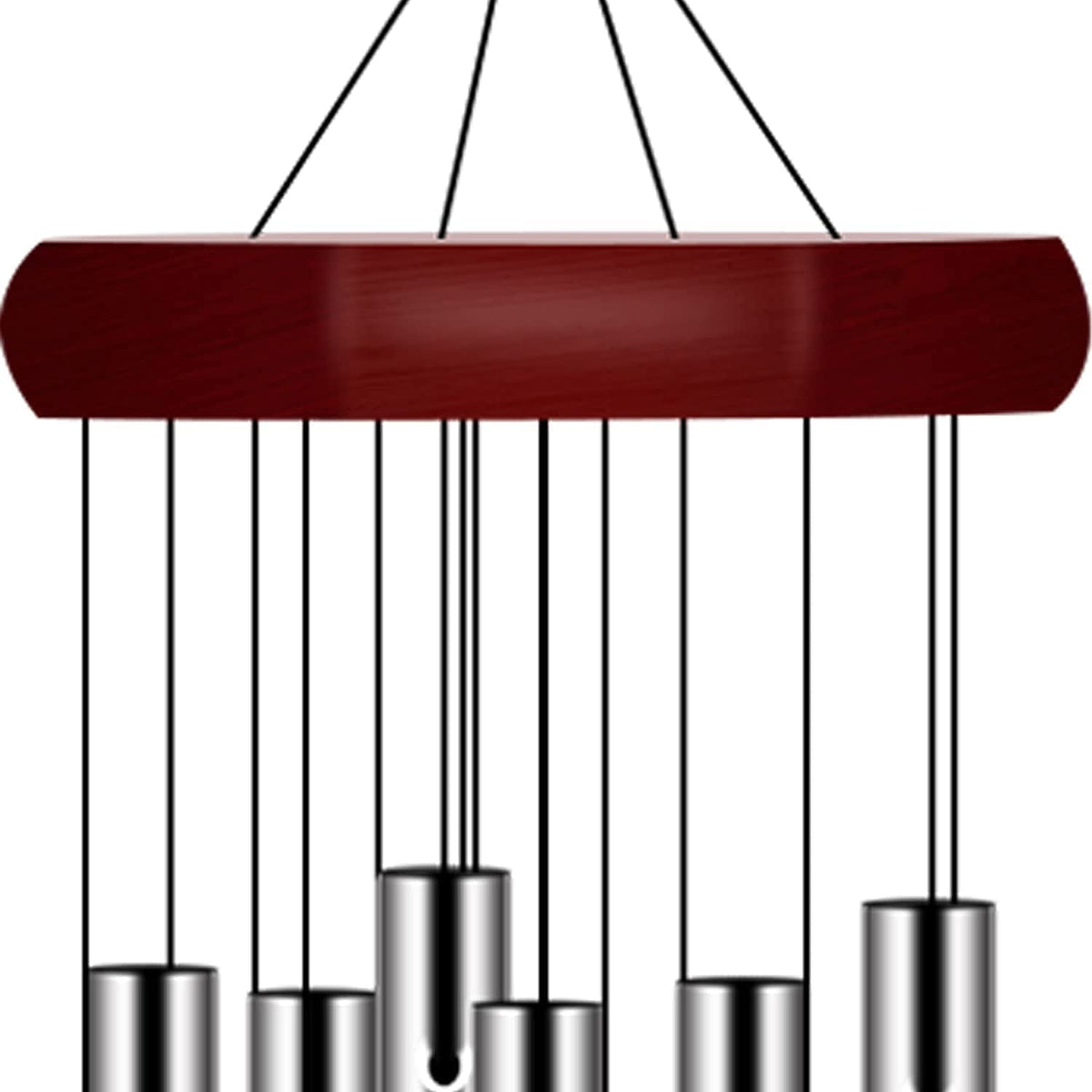 Pgzsy garden patio hanging wind chime adds soothing breeze to balconies and porches.