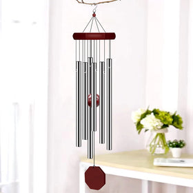 Pgzsy nylon rope wind chime is durable and weather-ready for year-round display.