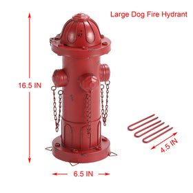 Phaxth vintage fire hydrant makes a thoughtful garden gift idea.