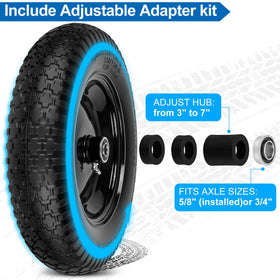 Phepetroll bearing size 5-8 or 3-4 in compatibility detail