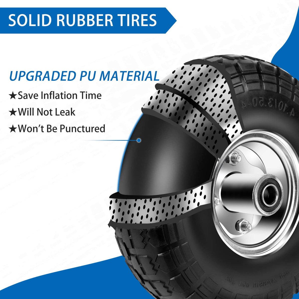 Phepetroll double-sealed ball bearings ensure smooth rotation under load