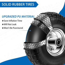 Phepetroll double-sealed ball bearings ensure smooth rotation under load