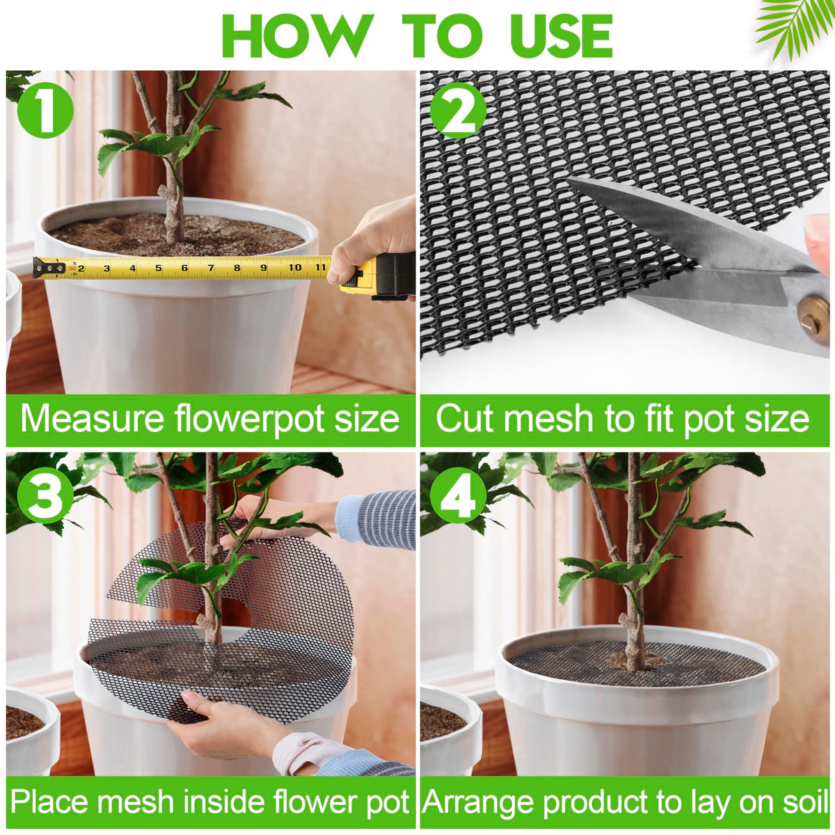Phepetroll easy-installation grid for quick pot placement.
